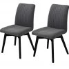 Woodford 2er Set Polsterstuhl Menda | Anthrazit Schwarz Nein Nein -SitzWerk Verkaufsgeschäft 15304116 2 202111252244