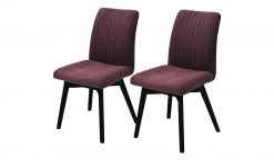 Woodford 2er Set Polsterstuhl Menda | Bordeaux Schwarz Nein Nein -SitzWerk Verkaufsgeschäft 15304118 9 202111252244