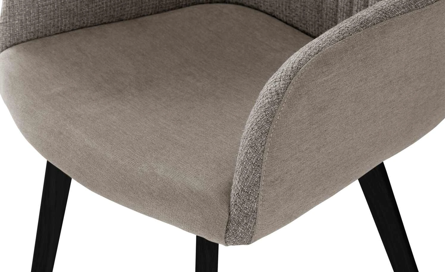 Woodford Polsterstuhl Menda | Cappuccino Schwarz Ja Nein 7 Woodford Polsterstuhl Menda | Cappuccino Schwarz Ja Nein – Bild 5