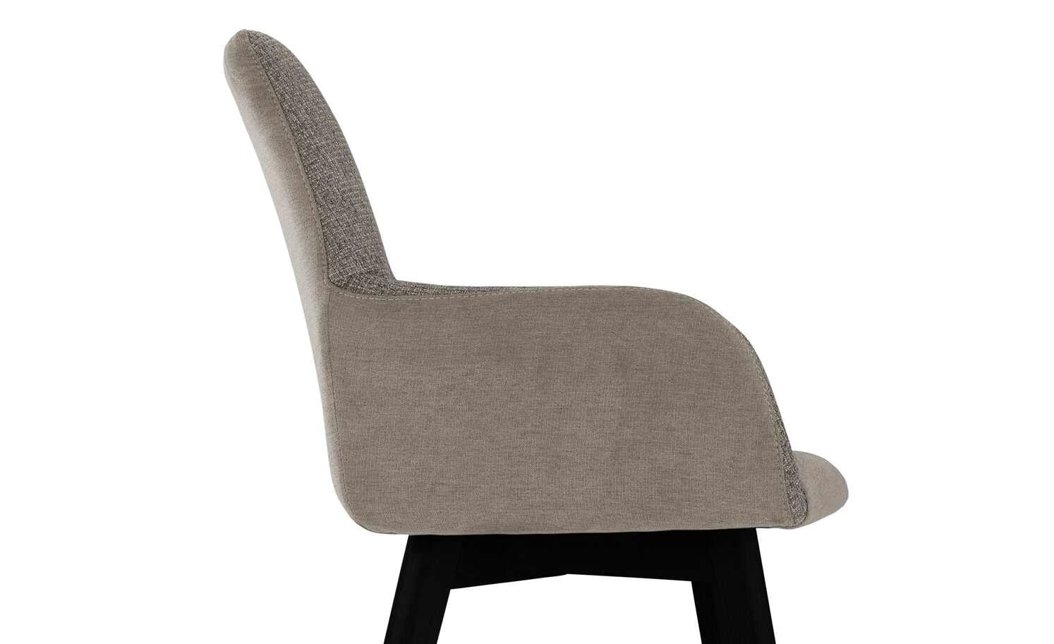 Woodford Polsterstuhl Menda | Cappuccino Schwarz Ja Nein 10 Woodford Polsterstuhl Menda | Cappuccino Schwarz Ja Nein – Bild 8