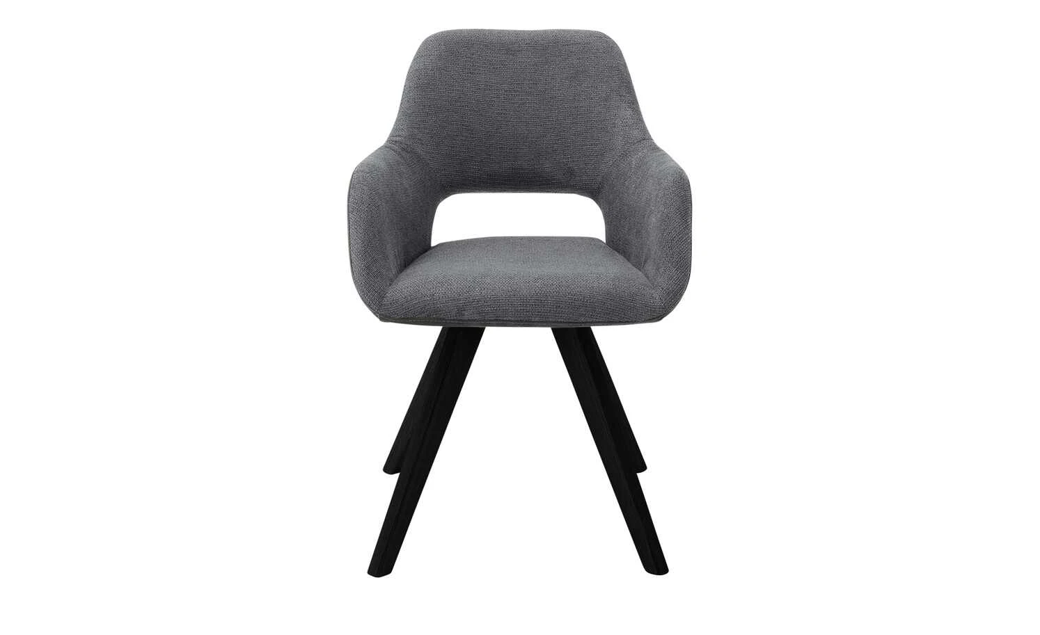 Woodford Polsterstuhl Lucina | Anthrazit Schwarz Ja 6 Woodford Polsterstuhl Lucina | Anthrazit Schwarz Ja – Bild 4