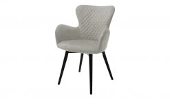 Gray & Jones Polsterstuhl Tierra Fuego Two | Hellgrau Schwarz Nein