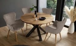 Gray & Jones Polsterstuhl Tierra Fuego Two | Cappuccino (Braun) Wildeiche Nein