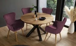 Gray & Jones Polsterstuhl Tierra Fuego Two | Bordeaux Wildeiche Nein