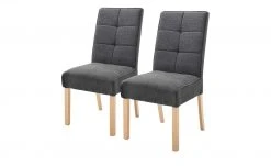 Woodford 2er Set Polsterstuhl Renaldo | Anthrazit Buche natur -SitzWerk Verkaufsgeschäft 15304491 11 202112161238