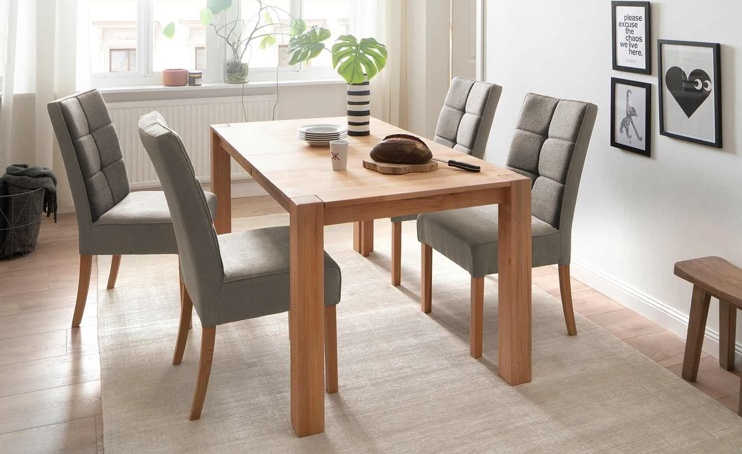 Woodford 2er Set Polsterstuhl Renaldo | Cappuccino (Braun) Buche natur 3 Woodford 2er Set Polsterstuhl Renaldo | Cappuccino (Braun) Buche natur