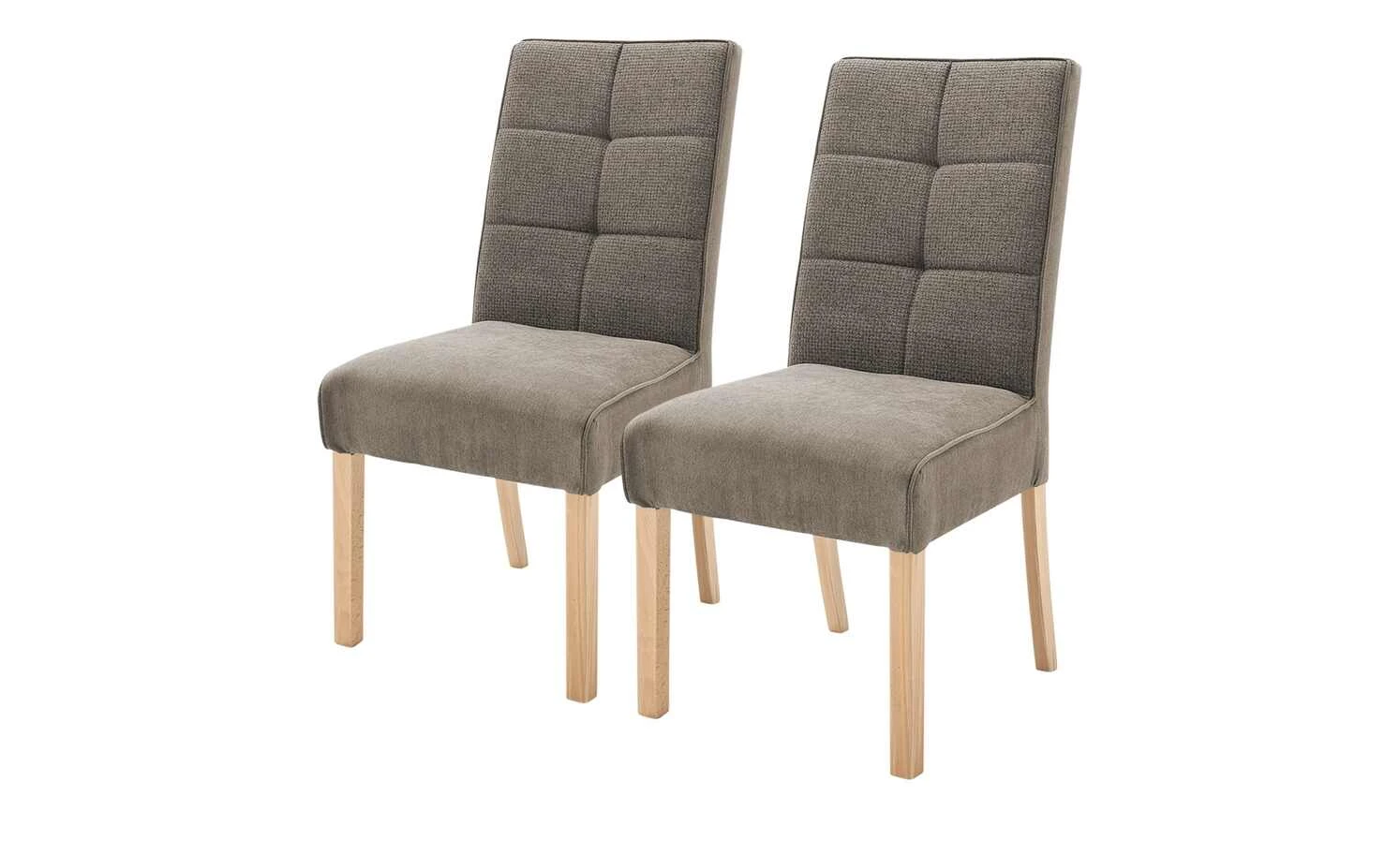 Woodford 2er Set Polsterstuhl Renaldo | Cappuccino (Braun) Buche natur 4 Woodford 2er Set Polsterstuhl Renaldo | Cappuccino (Braun) Buche natur – Bild 2