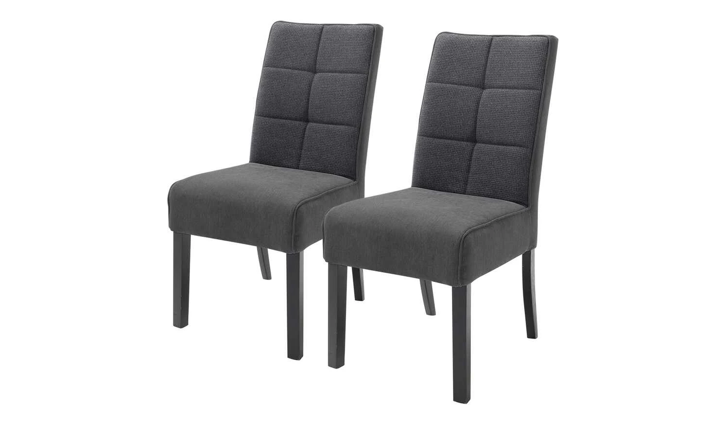 Woodford 2er Set Polsterstuhl Renaldo | Anthrazit Buche Schwarz 3 Woodford 2er Set Polsterstuhl Renaldo | Anthrazit Buche Schwarz