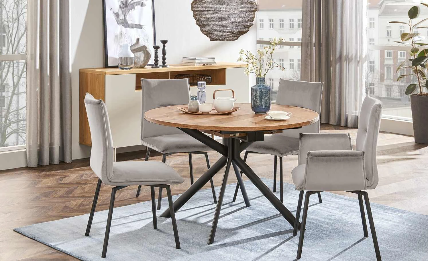 Connubia Polsterstuhl Maya | Sand (Grau-Beige) 3 Connubia Polsterstuhl Maya | Sand (Grau-Beige)