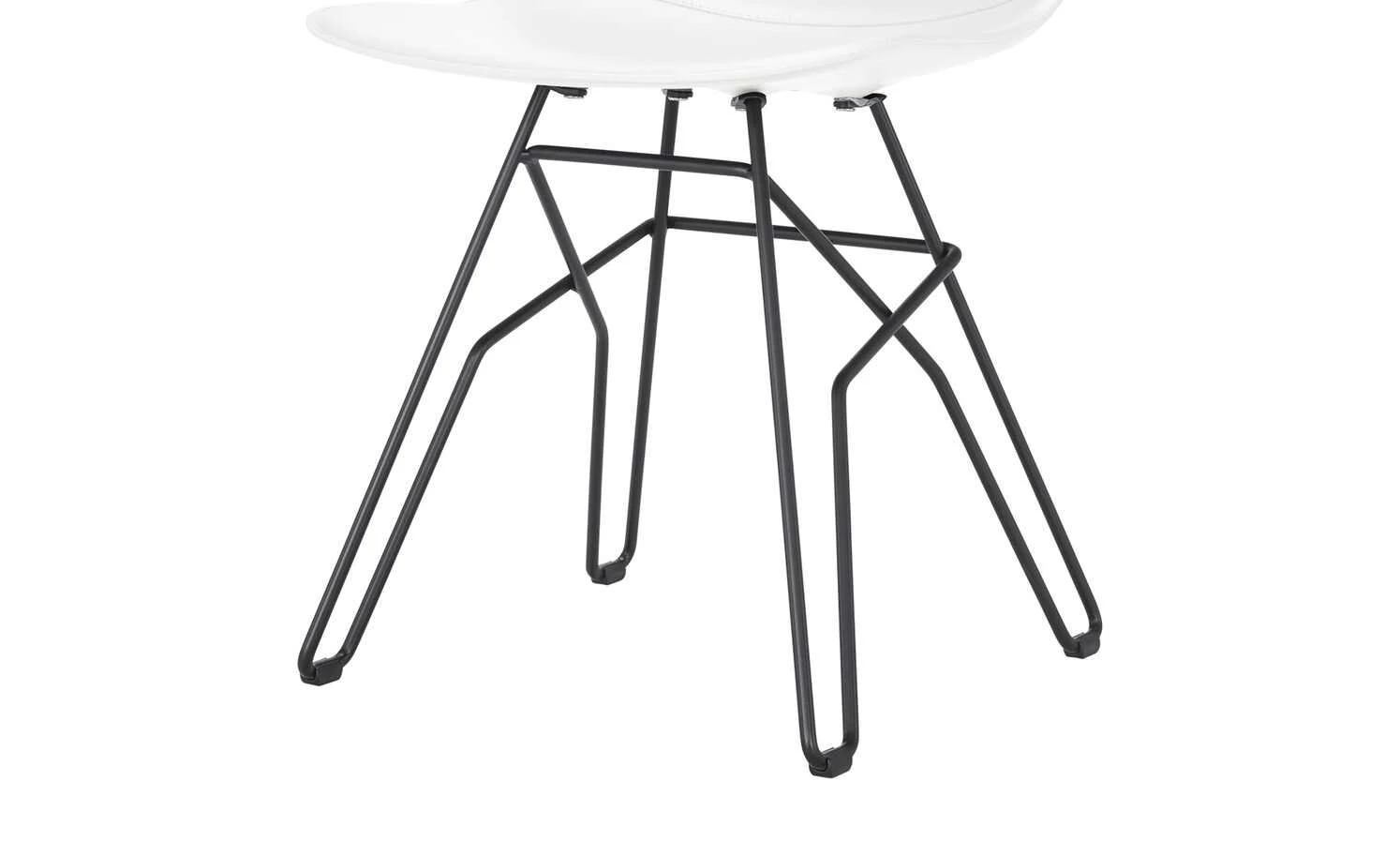 Connubia Schalenstuhl Academy | Schneeweiß 6 Connubia Schalenstuhl Academy | Schneeweiß – Bild 4