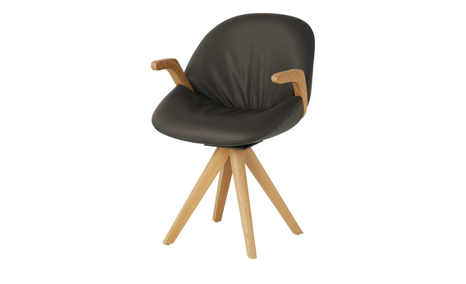 Wohnwert Armlehnstuhl Novum | Braun mit Elastic-Aktiv-Federung (gesundes Sitzen) 4 Wohnwert Armlehnstuhl Novum | Braun mit Elastic-Aktiv-Federung (gesundes Sitzen) – Bild 2