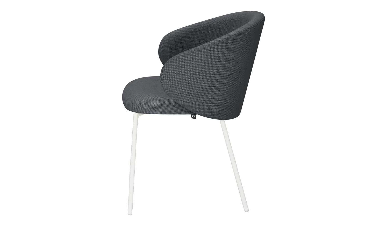 Connubia Polsterstuhl Tuka | Black (Schwarz) 4 Connubia Polsterstuhl Tuka | Black (Schwarz) – Bild 2