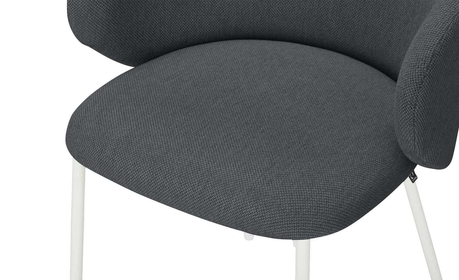 Connubia Polsterstuhl Tuka | Black (Schwarz) 10 Connubia Polsterstuhl Tuka | Black (Schwarz) – Bild 8