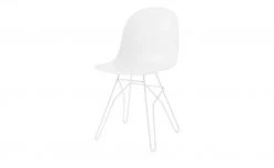 Connubia Schalenstuhl Academy | Schneeweiß