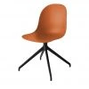 Connubia Schalenstuhl Academy | Safran (Orange) 180 Grad drehbar mit Rückstellfunktion Schwarz -SitzWerk Verkaufsgeschäft 15304820 2 202112211258