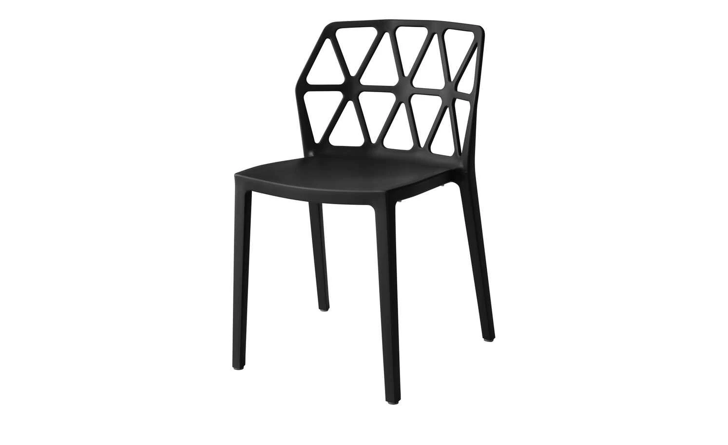 Connubia Stuhl stapelbar Alchemia | Schwarz 5 Connubia Stuhl stapelbar Alchemia | Schwarz – Bild 3