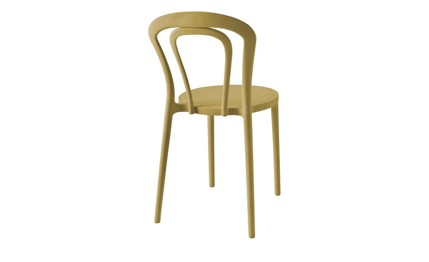 Connubia Stuhl stapelbar Caffe | Senfgelb 9 Connubia Stuhl stapelbar Caffe | Senfgelb – Bild 7