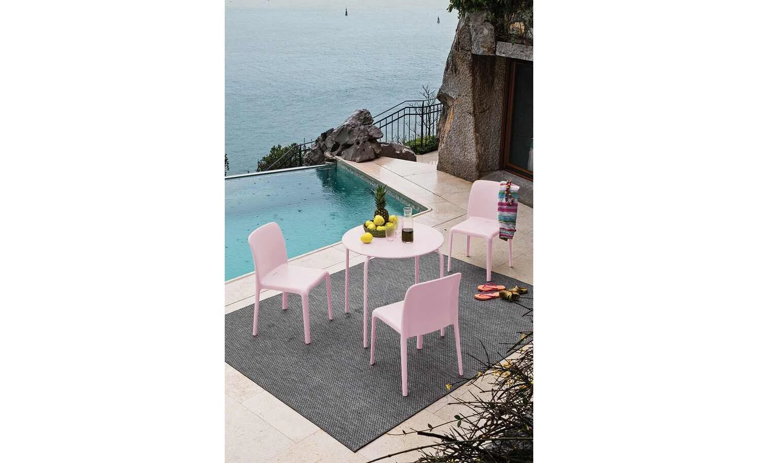 Connubia Stuhl stapelbar Bayo | Altrosa Nein 10 Connubia Stuhl stapelbar Bayo | Altrosa Nein – Bild 8