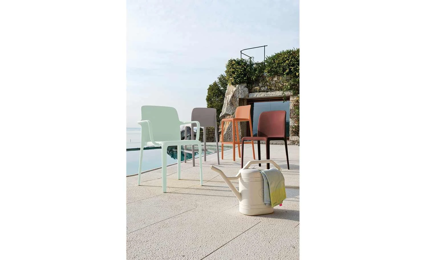 Connubia Stuhl stapelbar Bayo | Rot Oxid (Bordeaux) Nein 3 Connubia Stuhl stapelbar Bayo | Rot Oxid (Bordeaux) Nein