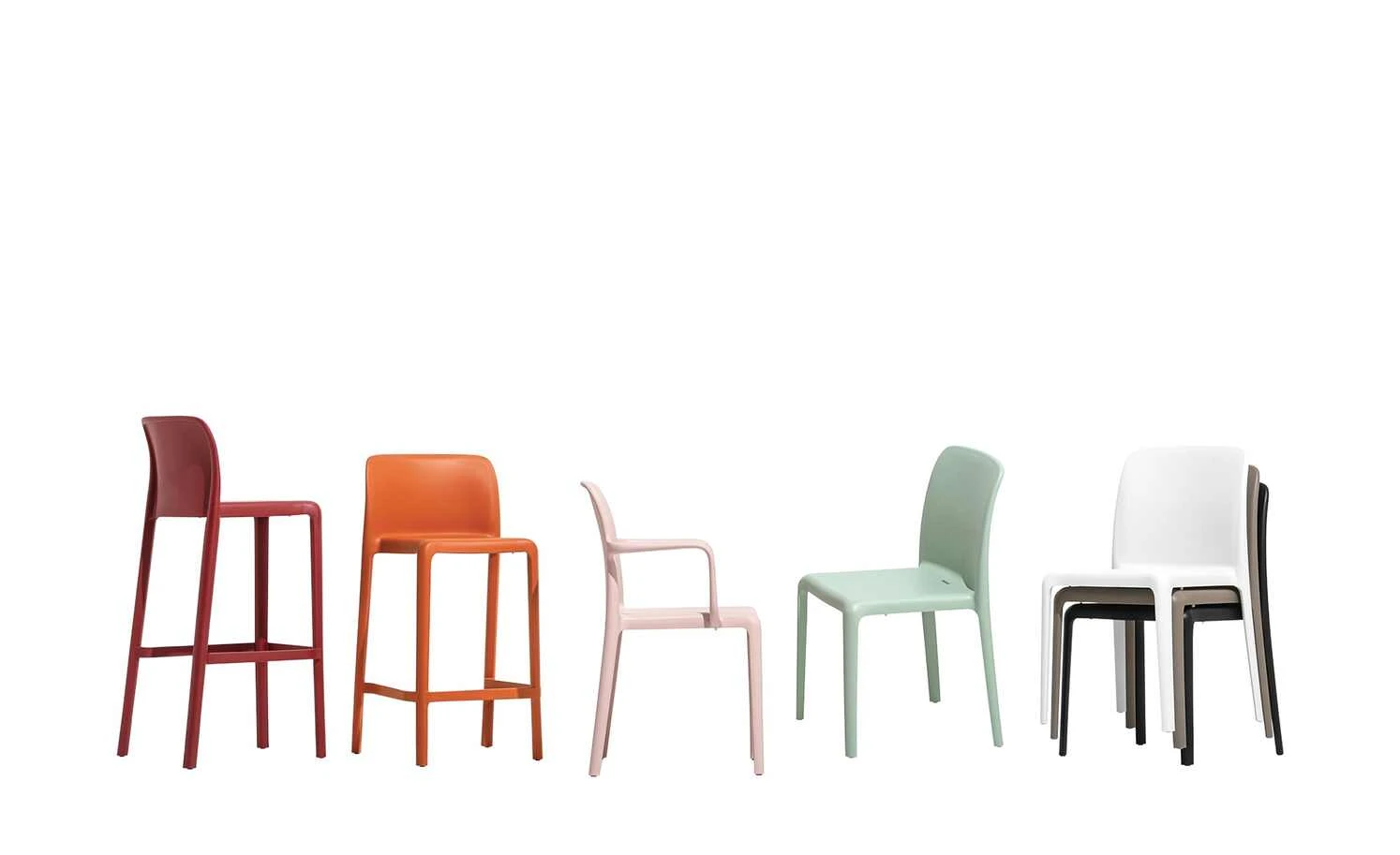 Connubia Stuhl stapelbar Bayo | Schwarz Nein 11 Connubia Stuhl stapelbar Bayo | Schwarz Nein – Bild 9