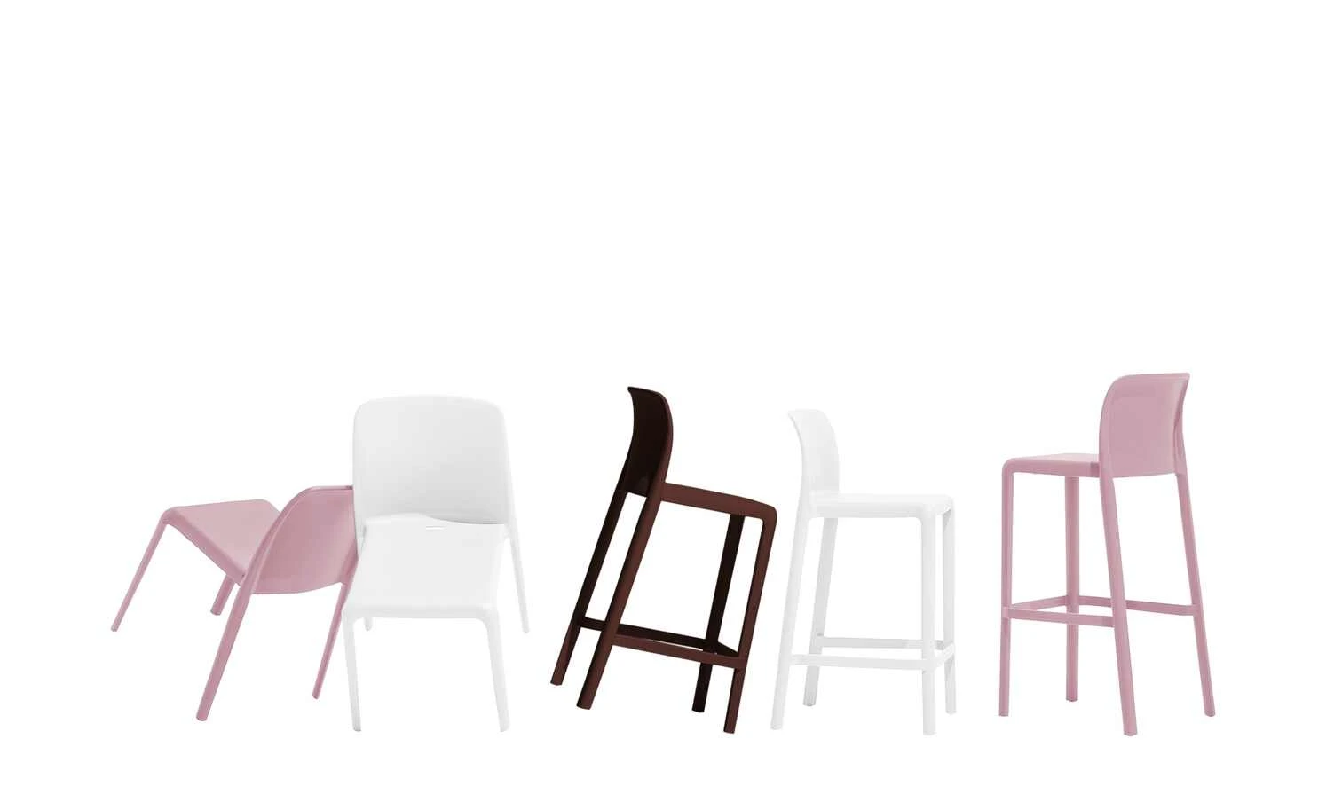 Connubia Stuhl stapelbar Bayo | Schneeweiß Nein 5 Connubia Stuhl stapelbar Bayo | Schneeweiß Nein – Bild 3