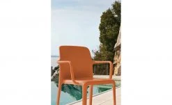 Connubia Stuhl stapelbar Bayo | Safran (Orange) Ja