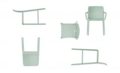 Connubia Barhocker stapelbar Bayo | Thymian (Hellgrün) ca. 65 cm -SitzWerk Verkaufsgeschäft 15304894 1 202111121257