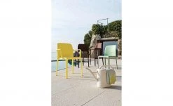 Connubia Barhocker stapelbar Bayo | Rot Oxid (Bordeaux) ca. 65 cm -SitzWerk Verkaufsgeschäft 15304897 5 202111121257