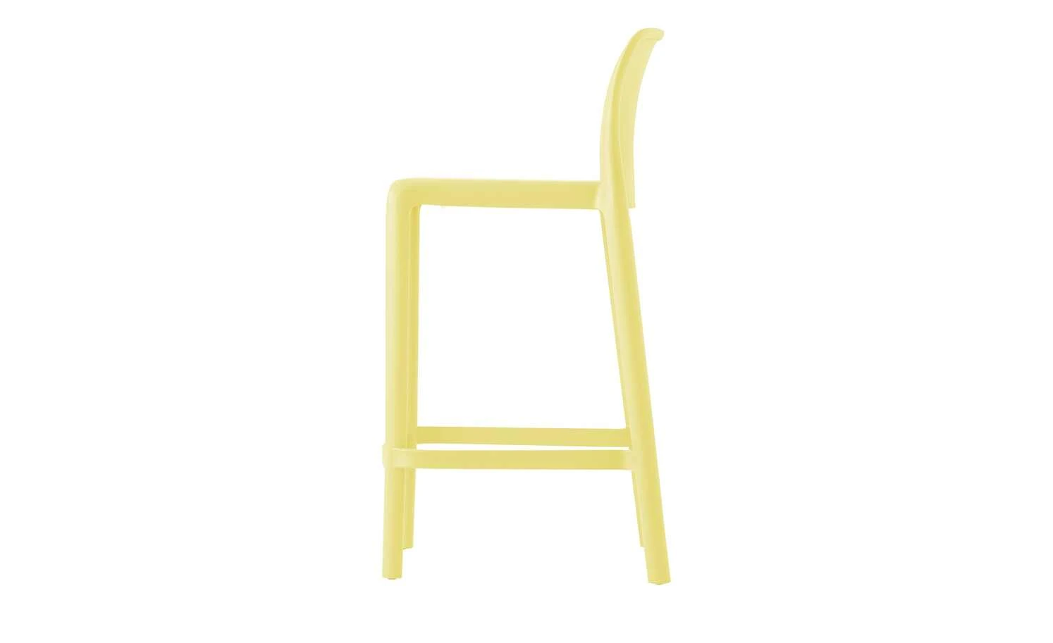 Connubia Barhocker stapelbar Bayo | Zitronengelb ca. 65 cm 11 Connubia Barhocker stapelbar Bayo | Zitronengelb ca. 65 cm – Bild 9