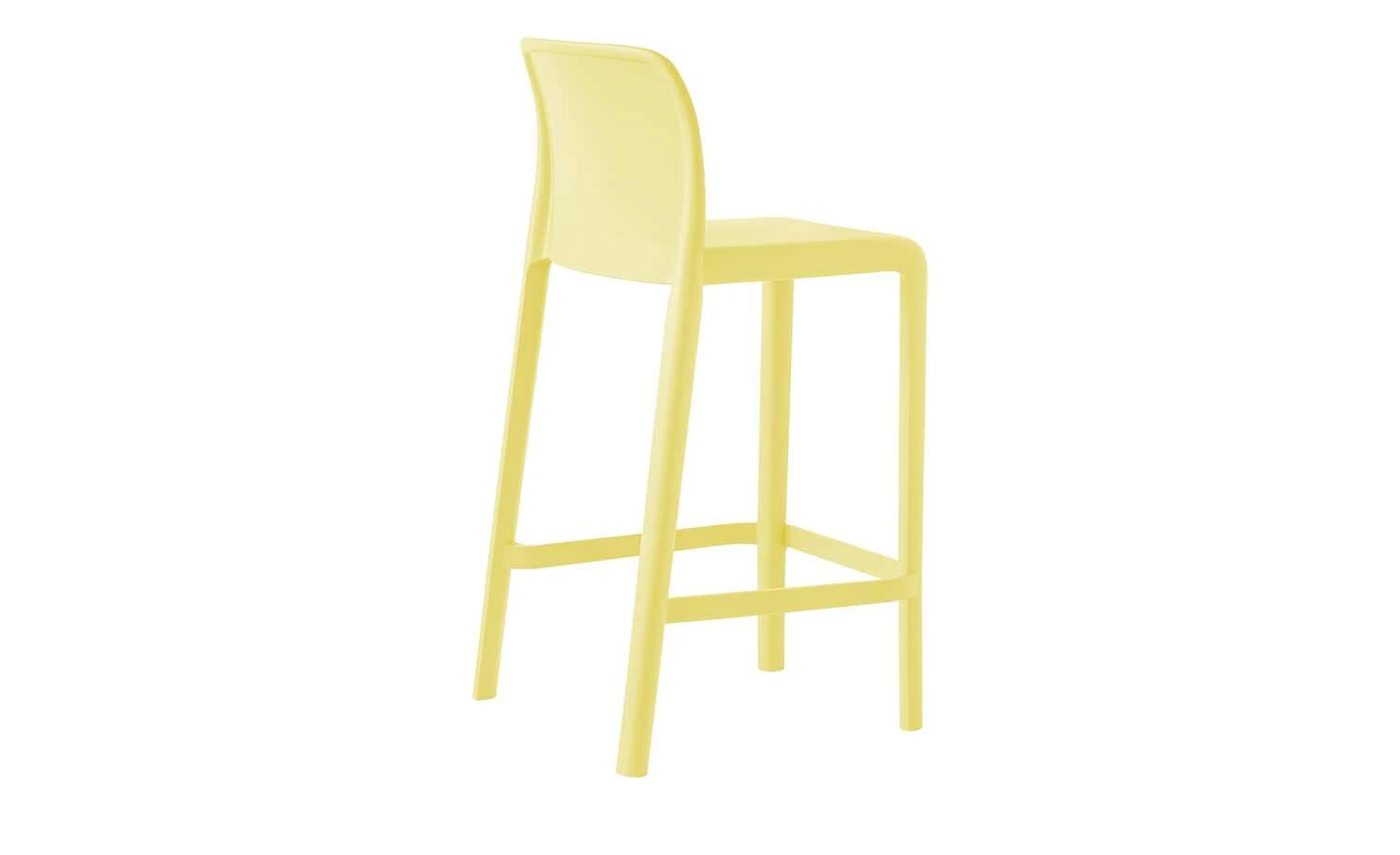 Connubia Barhocker stapelbar Bayo | Zitronengelb ca. 65 cm 12 Connubia Barhocker stapelbar Bayo | Zitronengelb ca. 65 cm – Bild 10