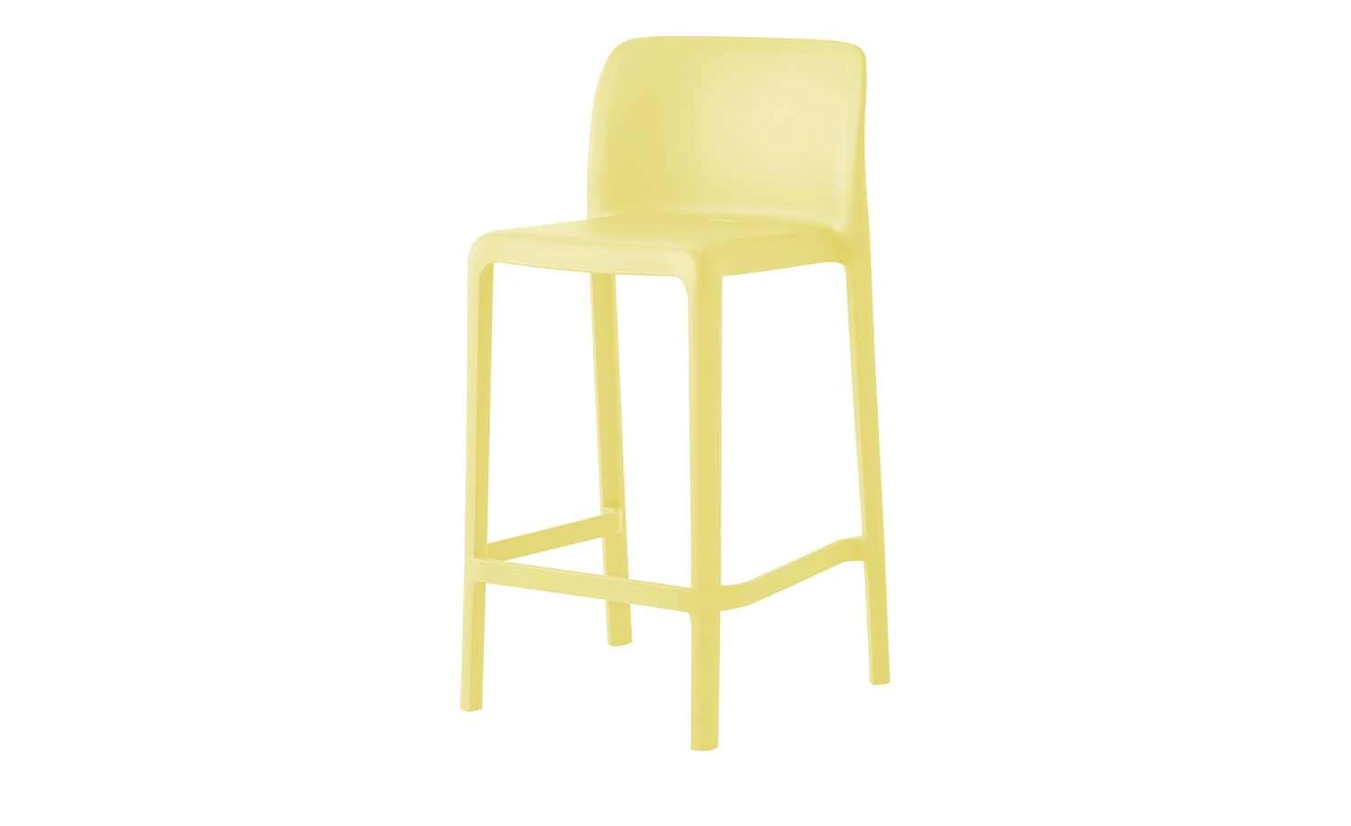 Connubia Barhocker stapelbar Bayo | Zitronengelb ca. 65 cm 9 Connubia Barhocker stapelbar Bayo | Zitronengelb ca. 65 cm – Bild 7