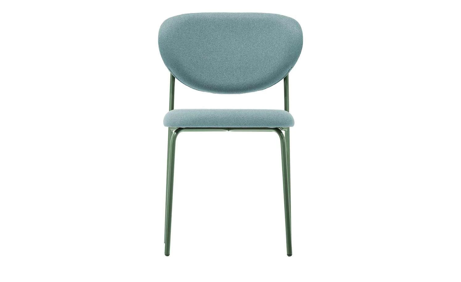 Connubia Polsterstuhl Cozy | Thymian (Blau) / Waldgrün 6 Connubia Polsterstuhl Cozy | Thymian (Blau) / Waldgrün – Bild 4