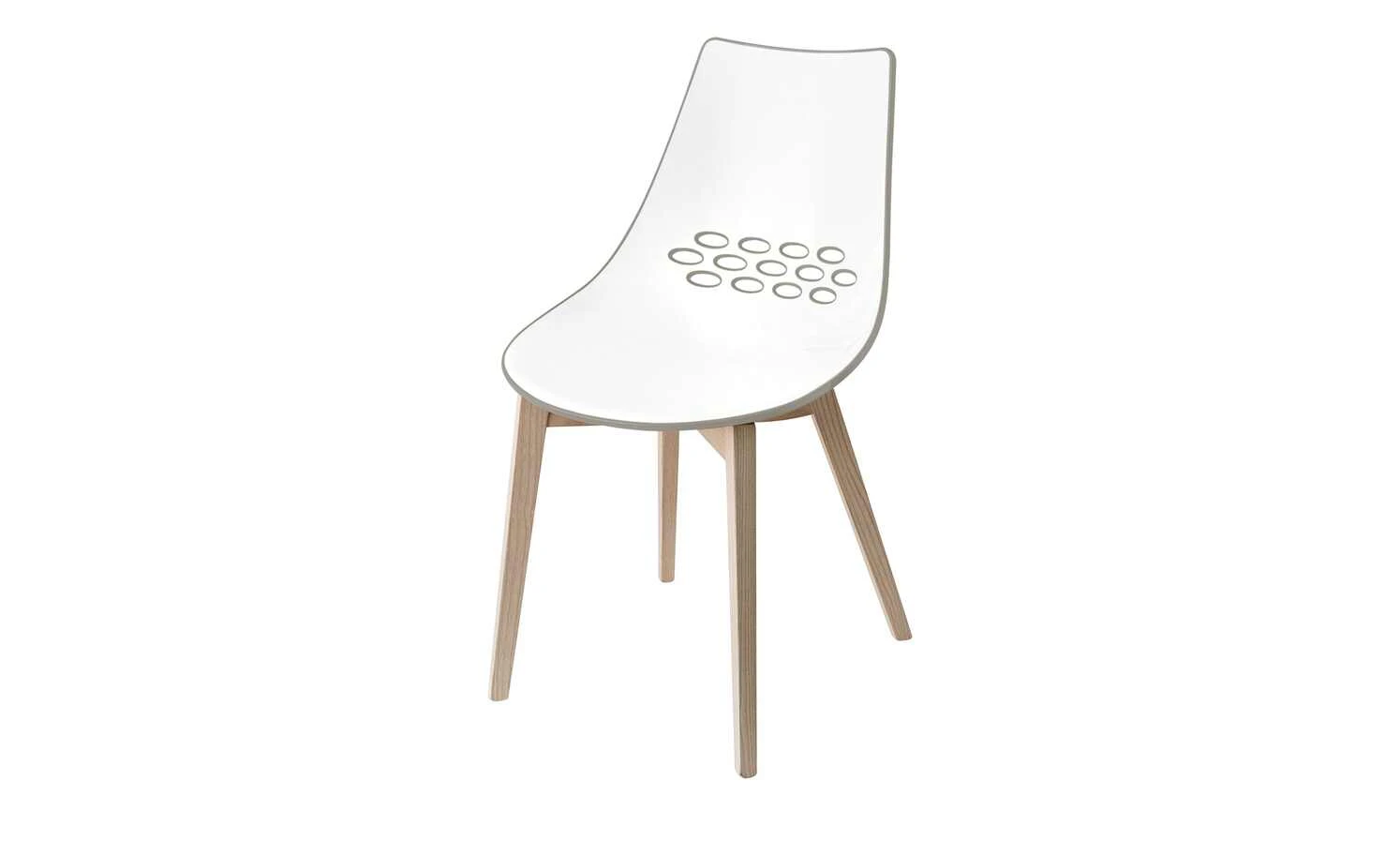 Connubia Stuhl Jam | Weiß / Taubengrau 3 Connubia Stuhl Jam | Weiß / Taubengrau