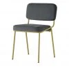Connubia Polsterstuhl Sixty | Grau / messingfarben -SitzWerk Verkaufsgeschäft 15305076 1 202111252244