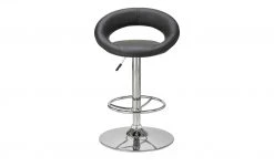 Barhocker Holger | Schwarz / Chrom Tellergröße: 50 cm -SitzWerk Verkaufsgeschäft 15305106 11 202209200831