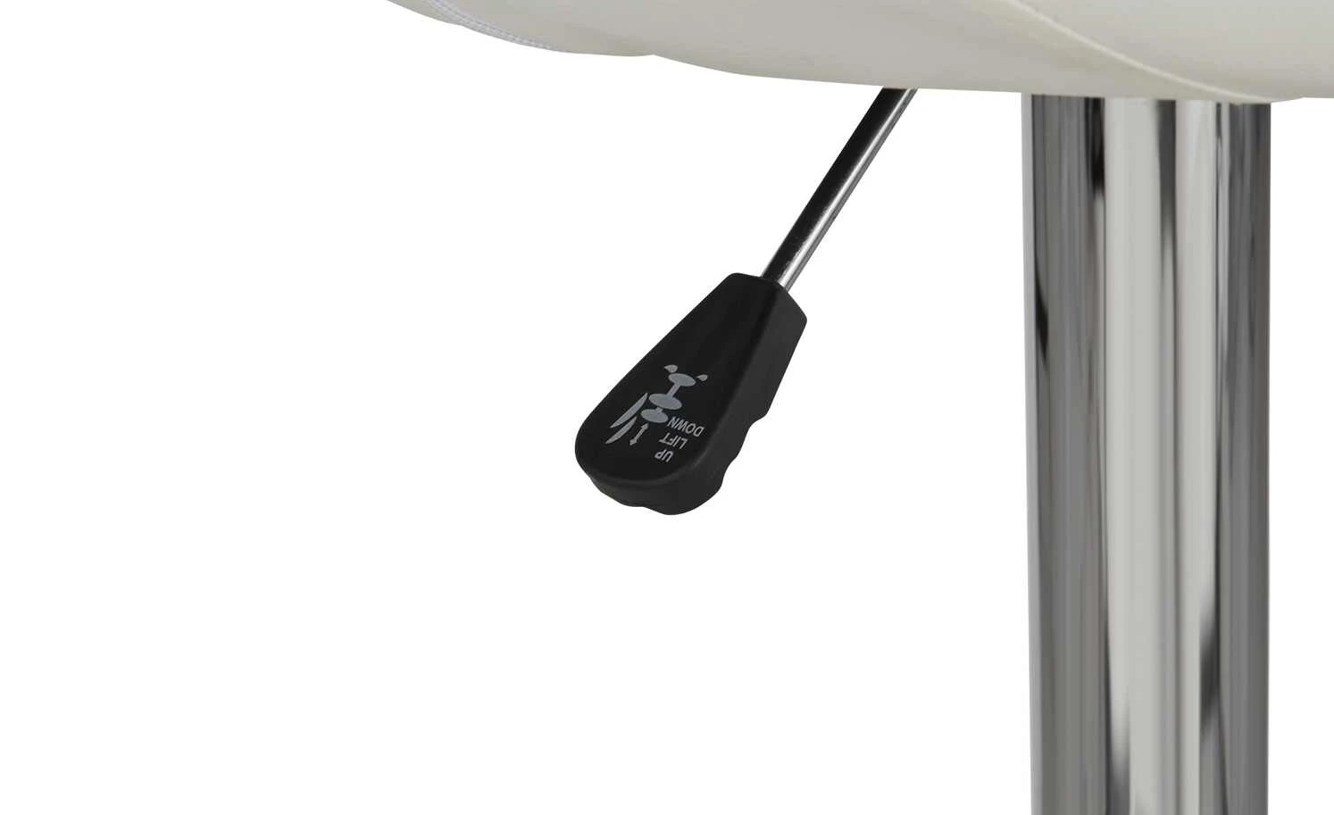 Barhocker Holger | Weiß / Chrom Tellergröße: 50 cm 12 Barhocker Holger | Weiß / Chrom Tellergröße: 50 cm – Bild 10