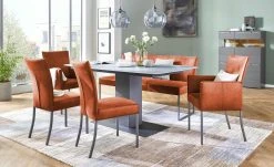 Musterring Polsterstuhl Nova | Terra (Braun-Orange) Ja