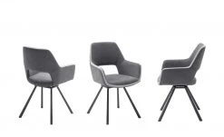 Polsterstuhl Jenala | Grau / Hellgrau Ja -SitzWerk Verkaufsgeschäft 15305480 4 202201191242