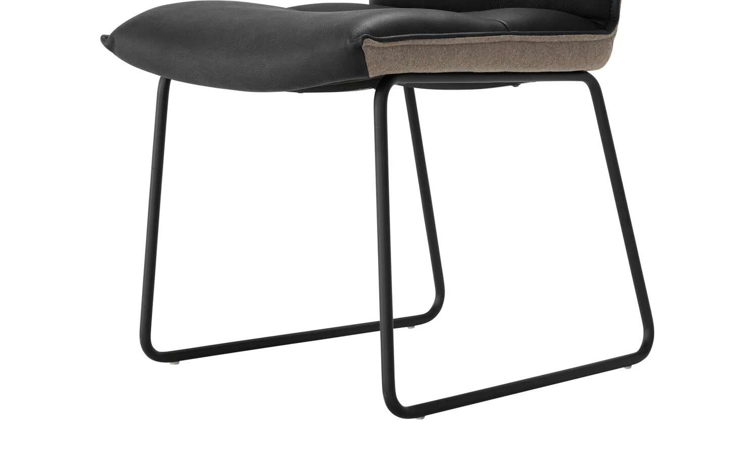 KOINOR Leder-Kufenstuhl Essay | Omega (Dunkelgrau) / Braun 6 KOINOR Leder-Kufenstuhl Essay | Omega (Dunkelgrau) / Braun – Bild 4