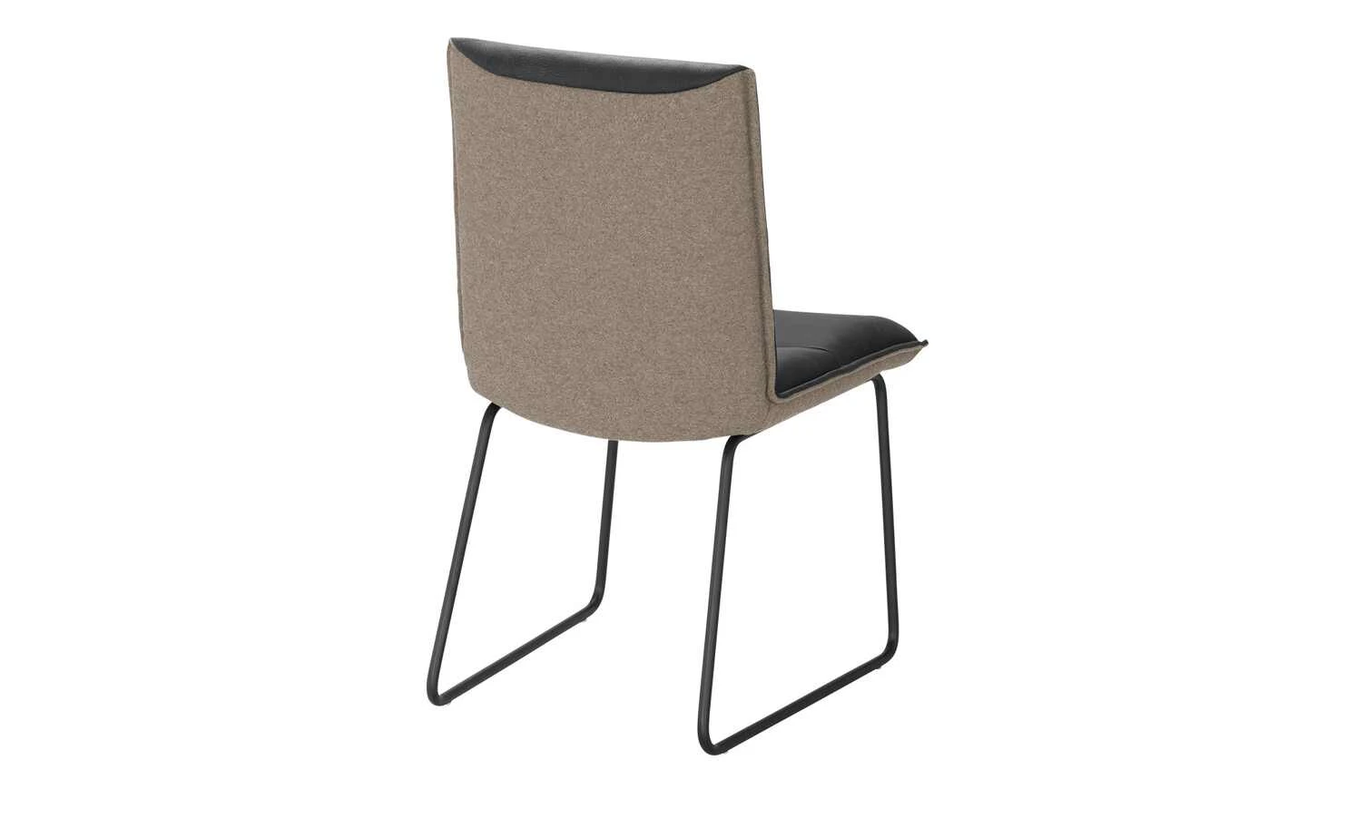 KOINOR Leder-Kufenstuhl Essay | Omega (Dunkelgrau) / Braun 9 KOINOR Leder-Kufenstuhl Essay | Omega (Dunkelgrau) / Braun – Bild 7