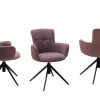 Polsterstuhl drehbar Curo | Merlot (Weinrot) Schwarz -SitzWerk Verkaufsgeschäft 15305730 3 202201202233