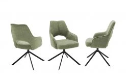 Polsterstuhl drehbar Gory | Olive (Grün)