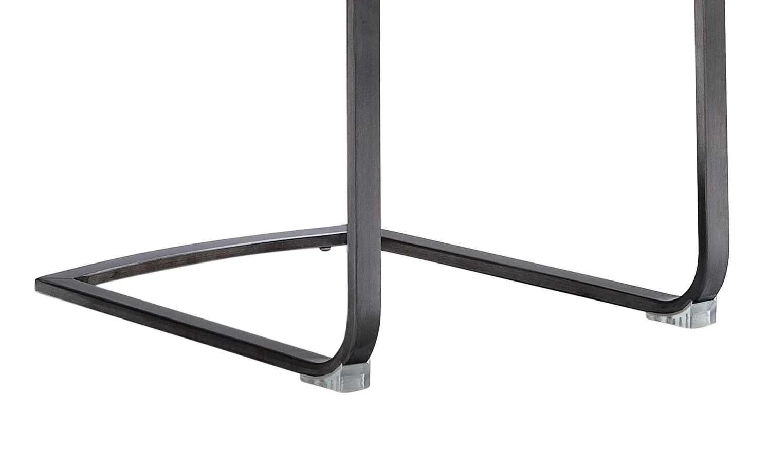 Polsterschwingstuhl Finley | Cappuccino (Braun) Schwarz 5 Polsterschwingstuhl Finley | Cappuccino (Braun) Schwarz – Bild 3