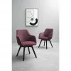Dine + Mine Polsterstuhl Corby | Bordeaux Schwarz Nein -SitzWerk Verkaufsgeschäft 15306713 6 202206162233