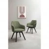 Dine + Mine Polsterstuhl Xalapa | Olivgrün Schwarz Nein -SitzWerk Verkaufsgeschäft 15307027 6 202205251237