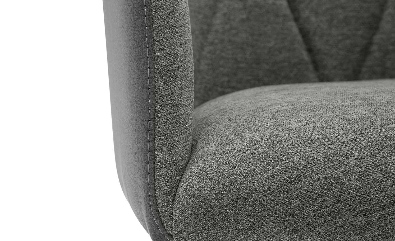 Dine + Mine Polsterstuhl Xalapa | Anthrazit Akaziefarbig Nein 11 Dine + Mine Polsterstuhl Xalapa | Anthrazit Akaziefarbig Nein – Bild 9