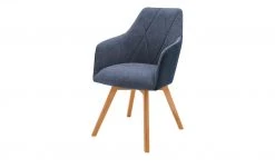 Dine + Mine Polsterstuhl Xalapa | Nachtblau Akaziefarbig Nein -SitzWerk Verkaufsgeschäft 15307032 1 202205251237