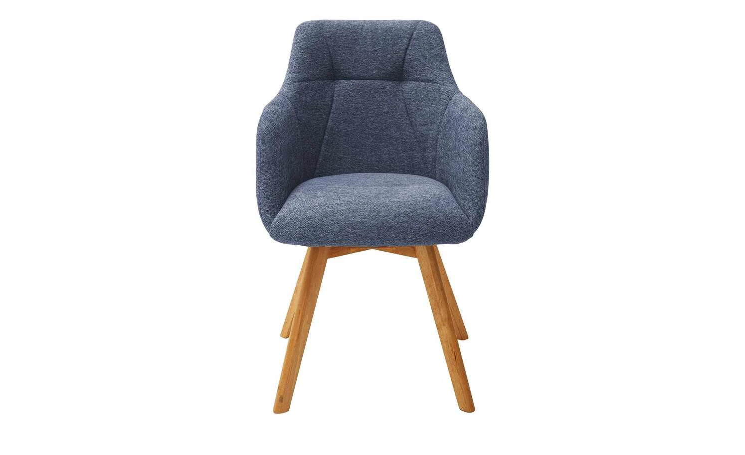 Dine + Mine Polsterstuhl Nador | Nachtblau Wildeiche Nein 8 Dine + Mine Polsterstuhl Nador | Nachtblau Wildeiche Nein – Bild 6