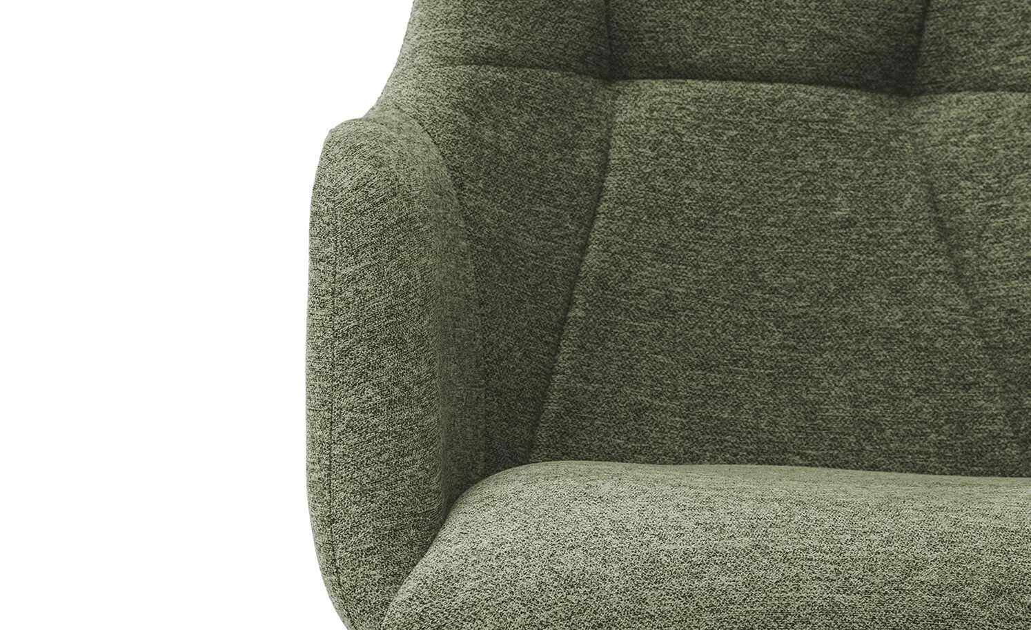 Dine + Mine Polsterstuhl Nador | Oliv Schwarz Nein 11 Dine + Mine Polsterstuhl Nador | Oliv Schwarz Nein – Bild 9