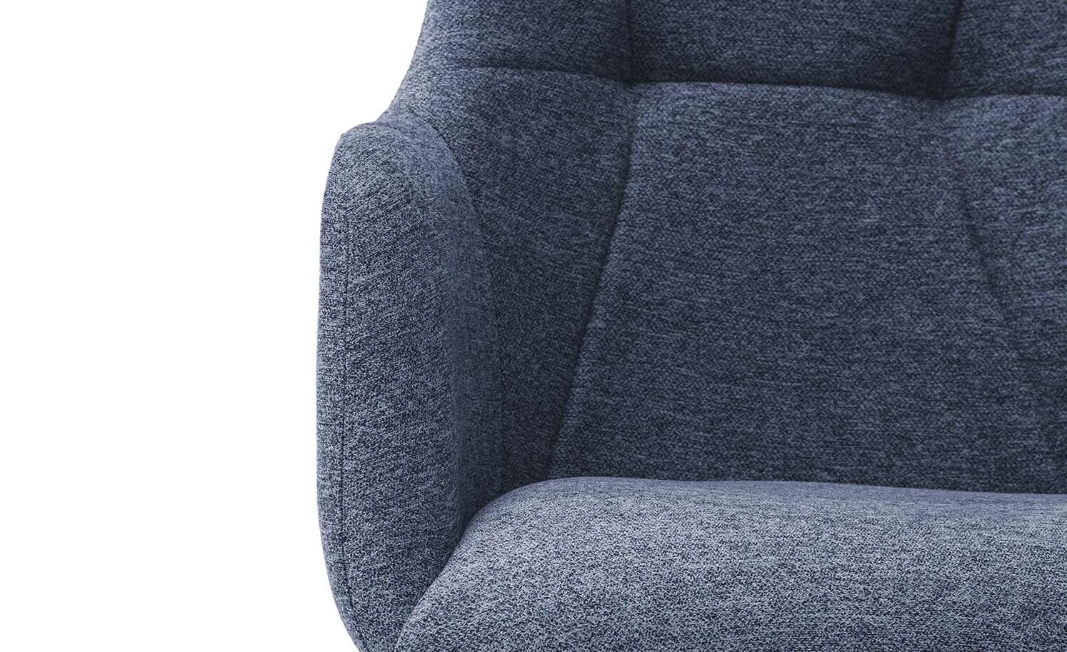 Dine + Mine Polsterstuhl Nador | Nachtblau Schwarz Ja 10 Dine + Mine Polsterstuhl Nador | Nachtblau Schwarz Ja – Bild 8